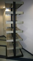 Gebrauchtes, günstiges Leitz Ordnerregal, Modell OrgaClass. leitz ordnerregal gebraucht